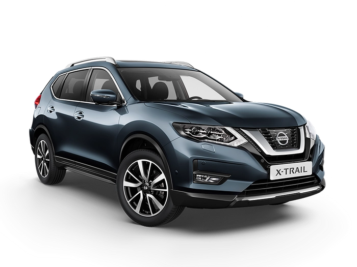 Nissan X-Trail Серо-Синий