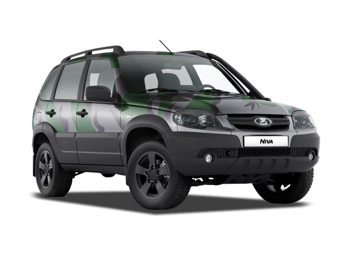 Lada Niva Off-road Камуфляж полоски комбинированный 