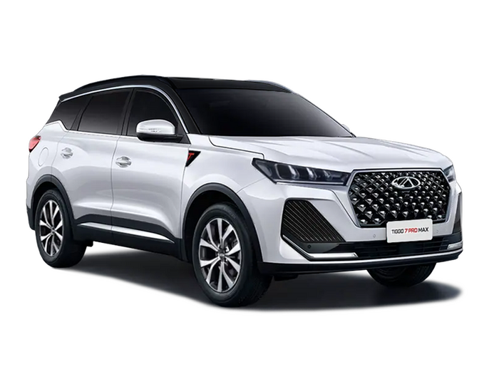 Chery Tiggo 7 PRO MAX New Искрящийся белый (черная крыша)
